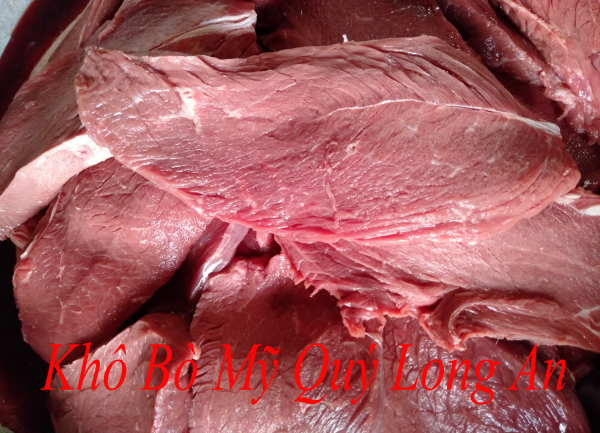 Khô Bò Mỹ Quý nguyên liệu